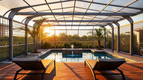 5 astuces pour améliorer votre serre de protection piscine luxe