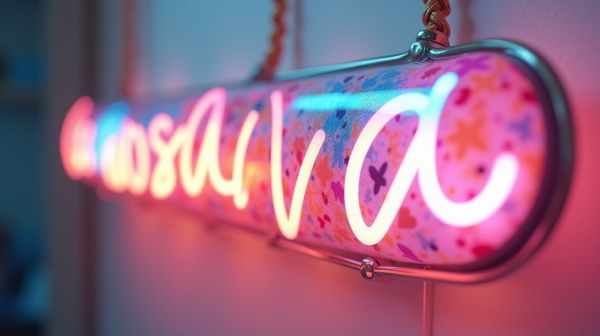 Fusionnez créativité et lumière avec un néon personnalisé texte