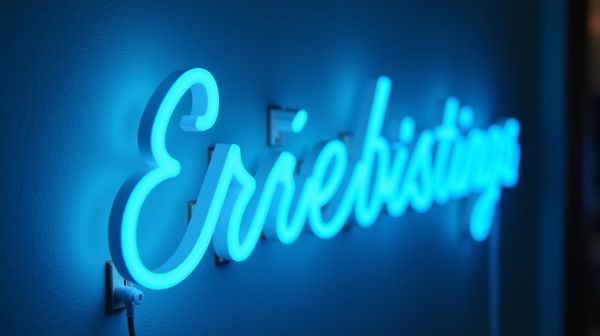 Fusionnez créativité et lumière avec un néon personnalisé texte