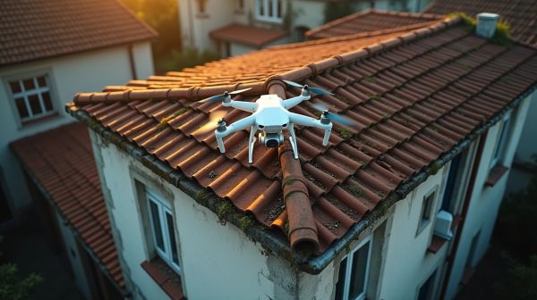 Nettoyage de toiture et façade par drone : une solution rapide et sûre