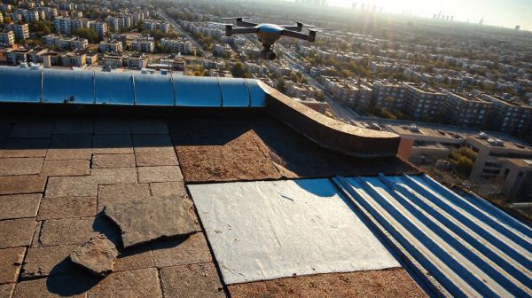 Top 5 avantages du nettoyage de toiture et façade par drone